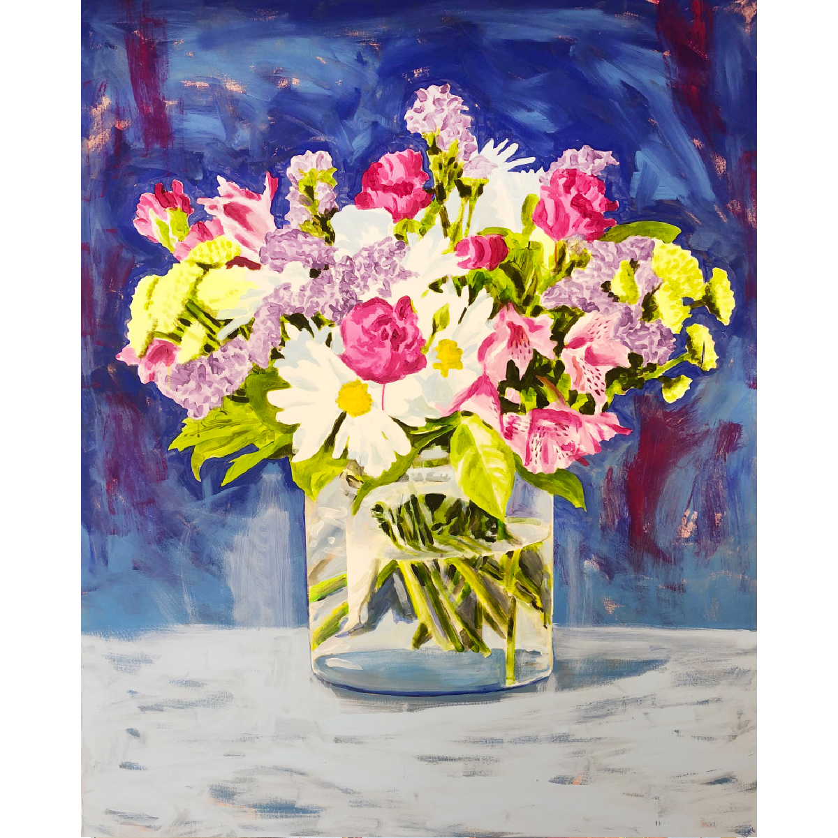Bouquet im Glas 1